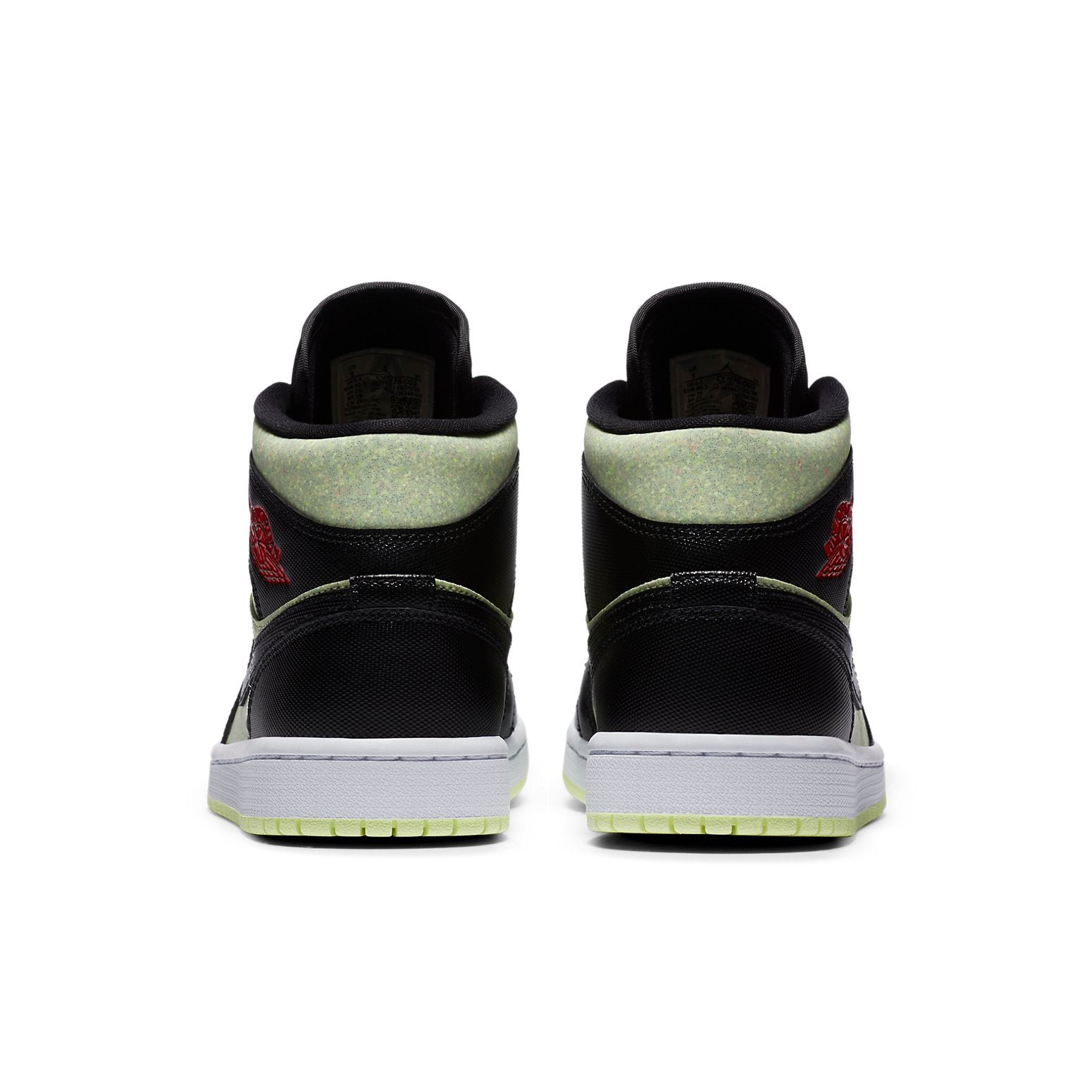 Air Jordan 1 Mid SE Black Barely Volt