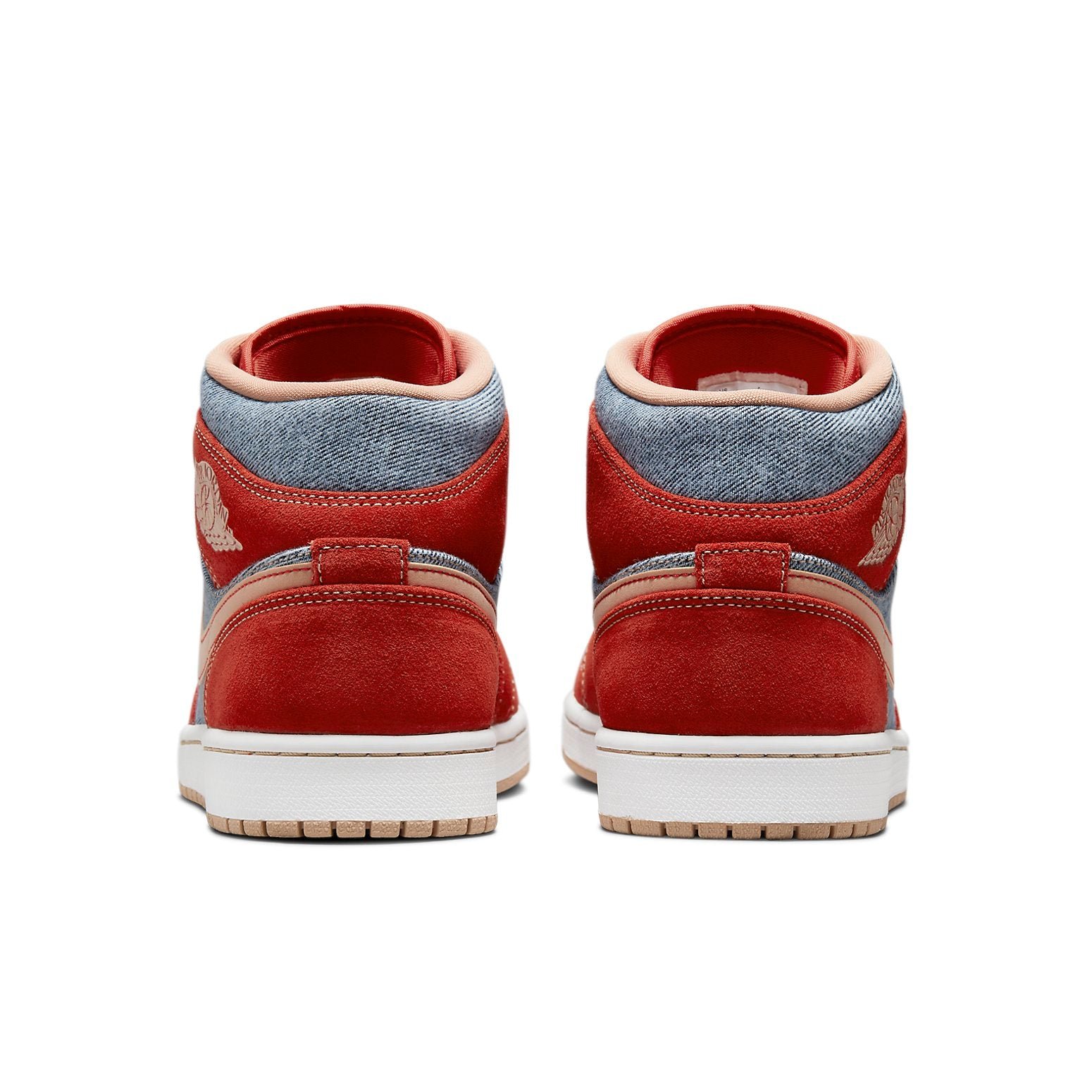 Air Jordan 1 Mid Denim Red