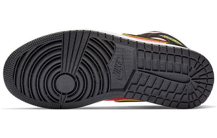 Air Jordan 1 Retro Mid Hot Punch Volt