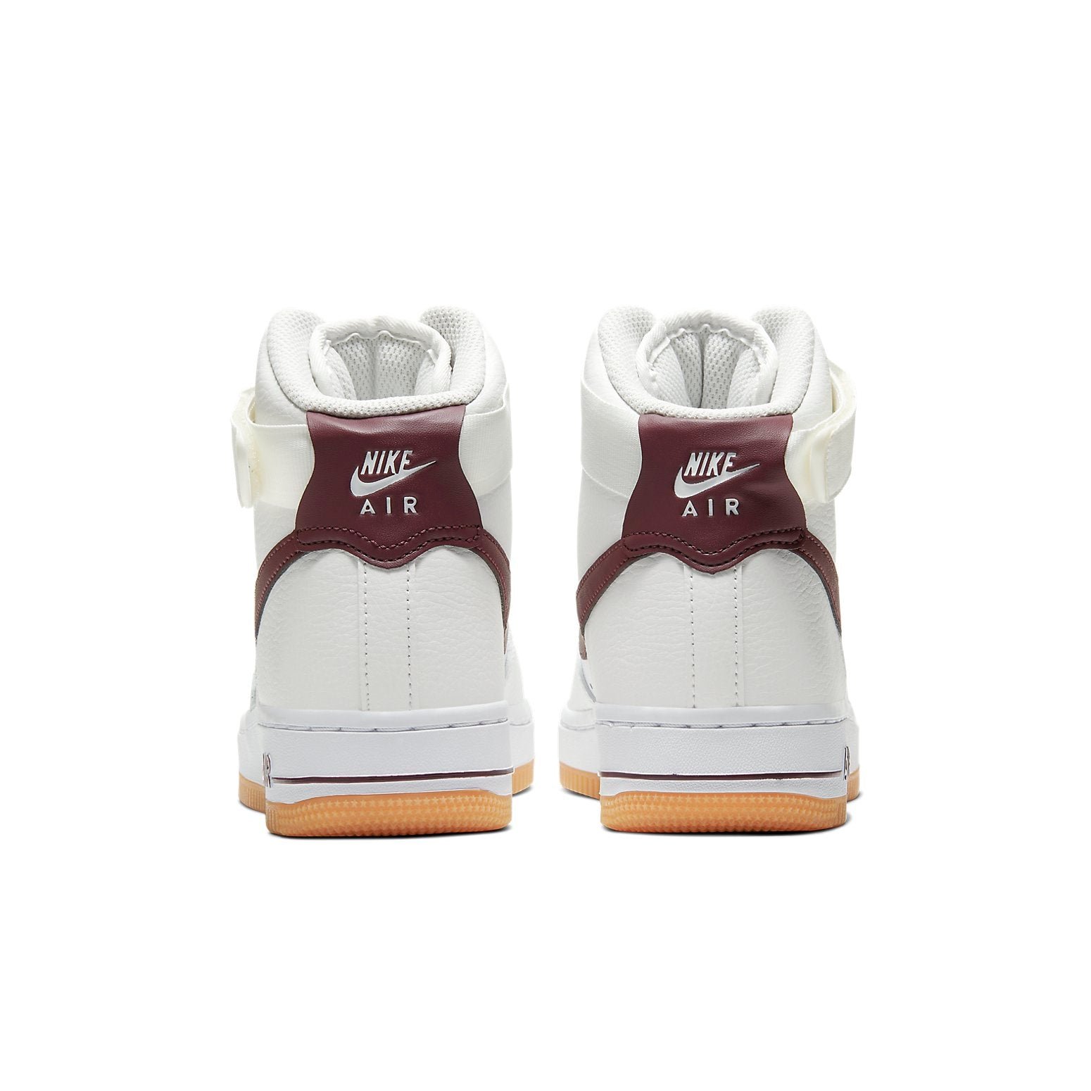 Nike Air Force 1 High White Night Maroon