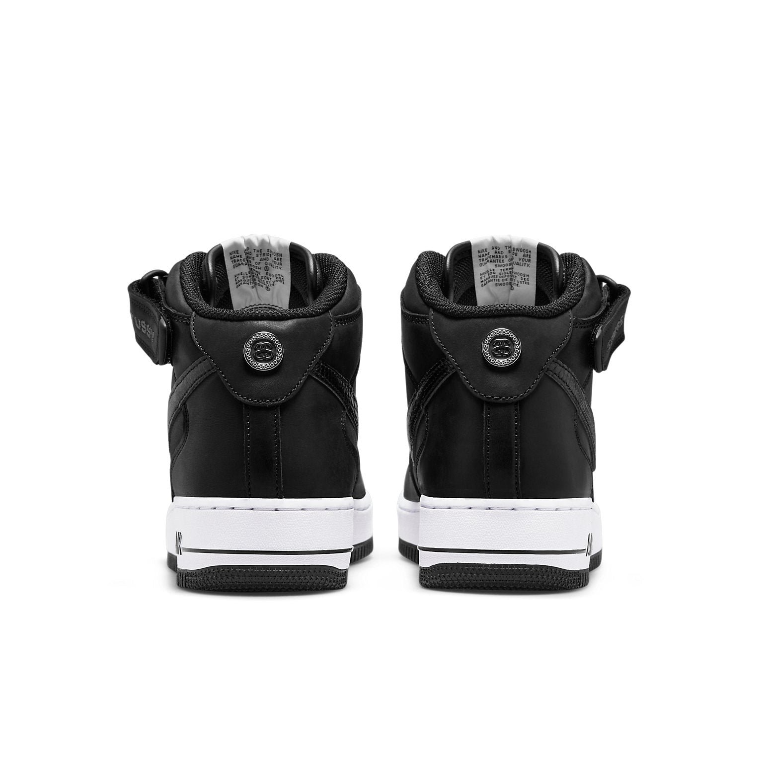 Nike Stussy x Air Force 1 Mid Black Snakeskin