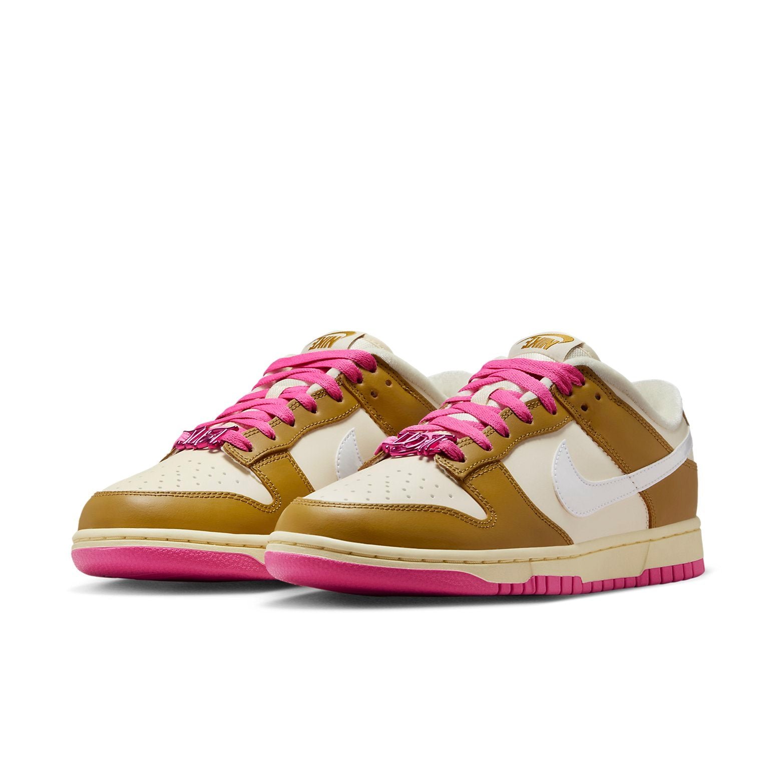 Nike Dunk Low Just Do It Bronzine Pink