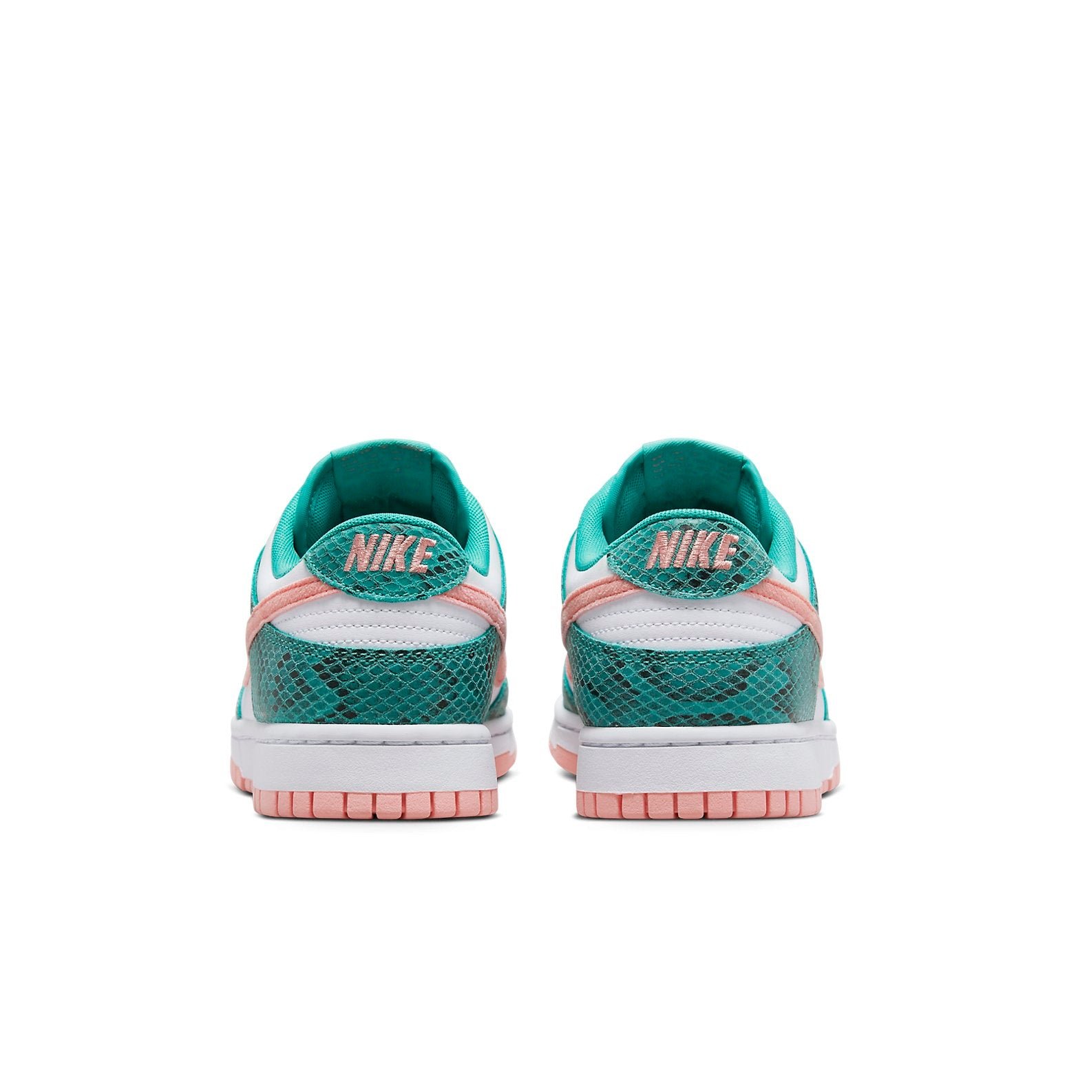 Nike Dunk Low Washed Teal Snakeskin