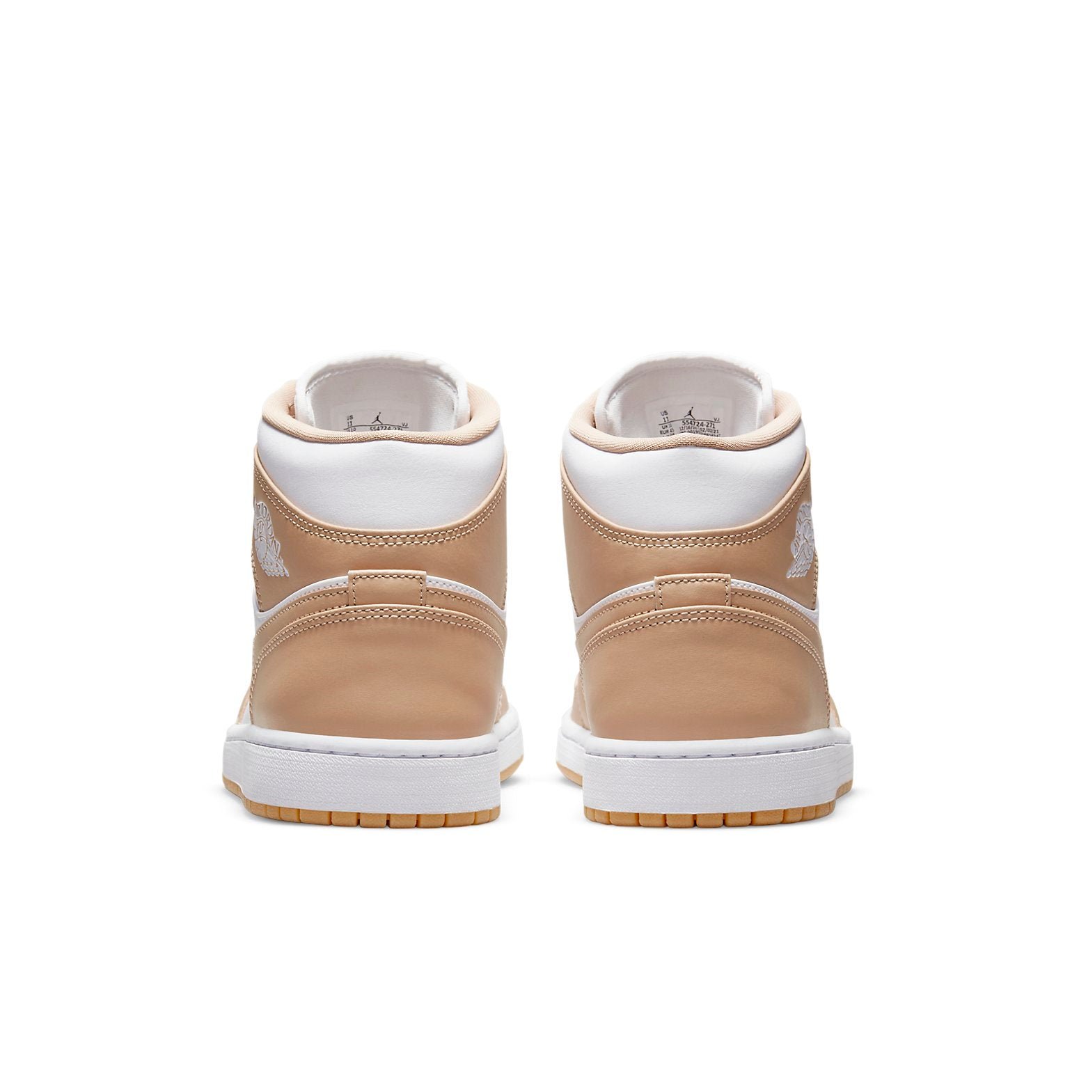 Air Jordan 1 Mid Tan Gum