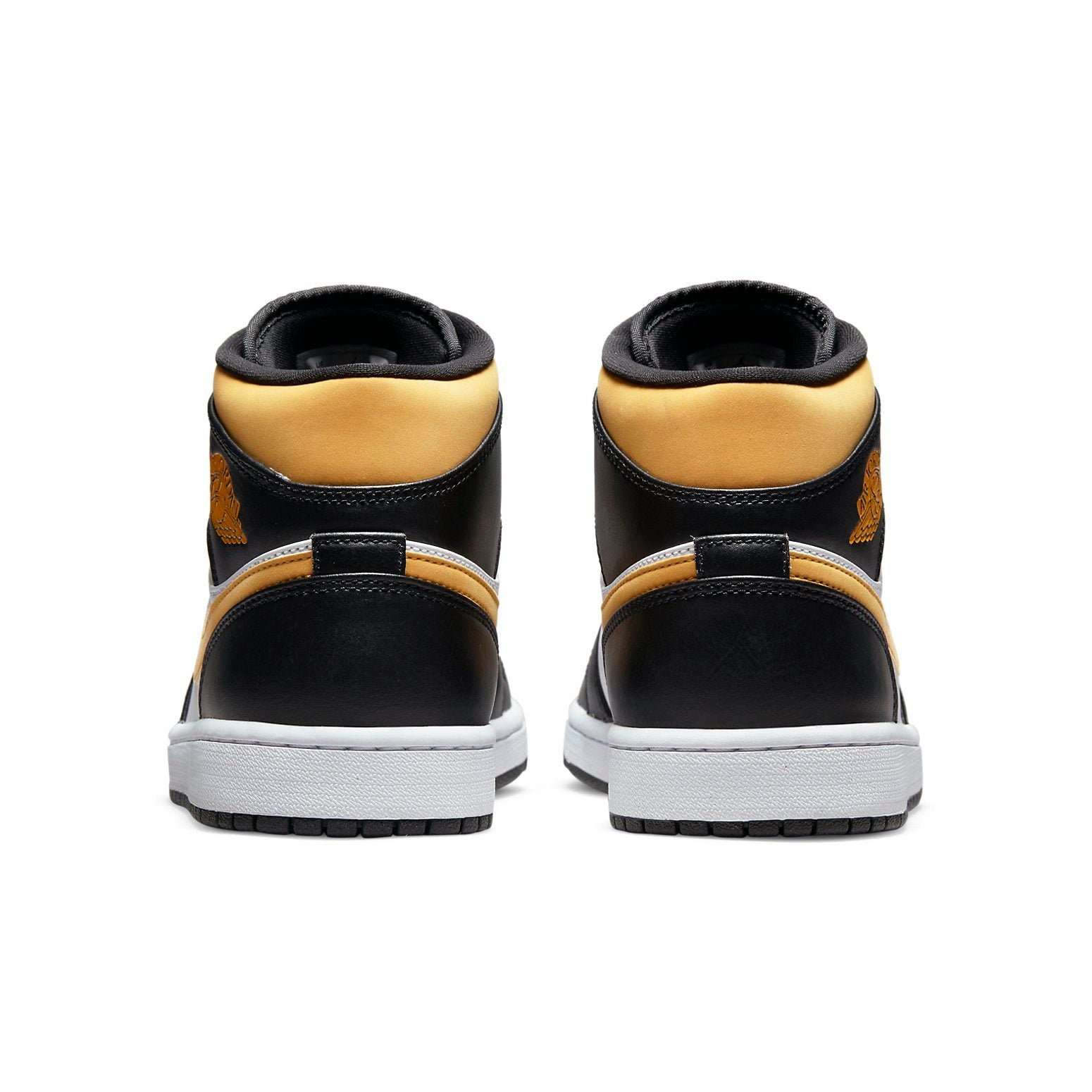 Air Jordan 1 Mid Black University Gold