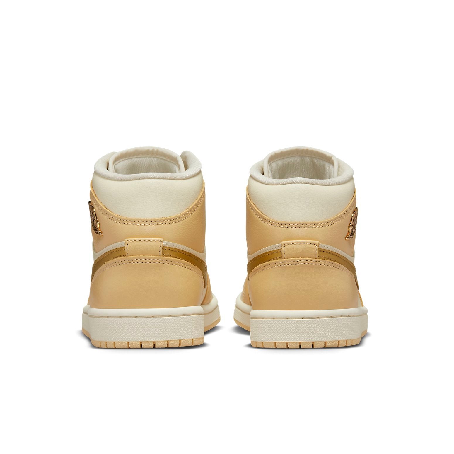Air Jordan 1 Mid Pale Vanilla Gold