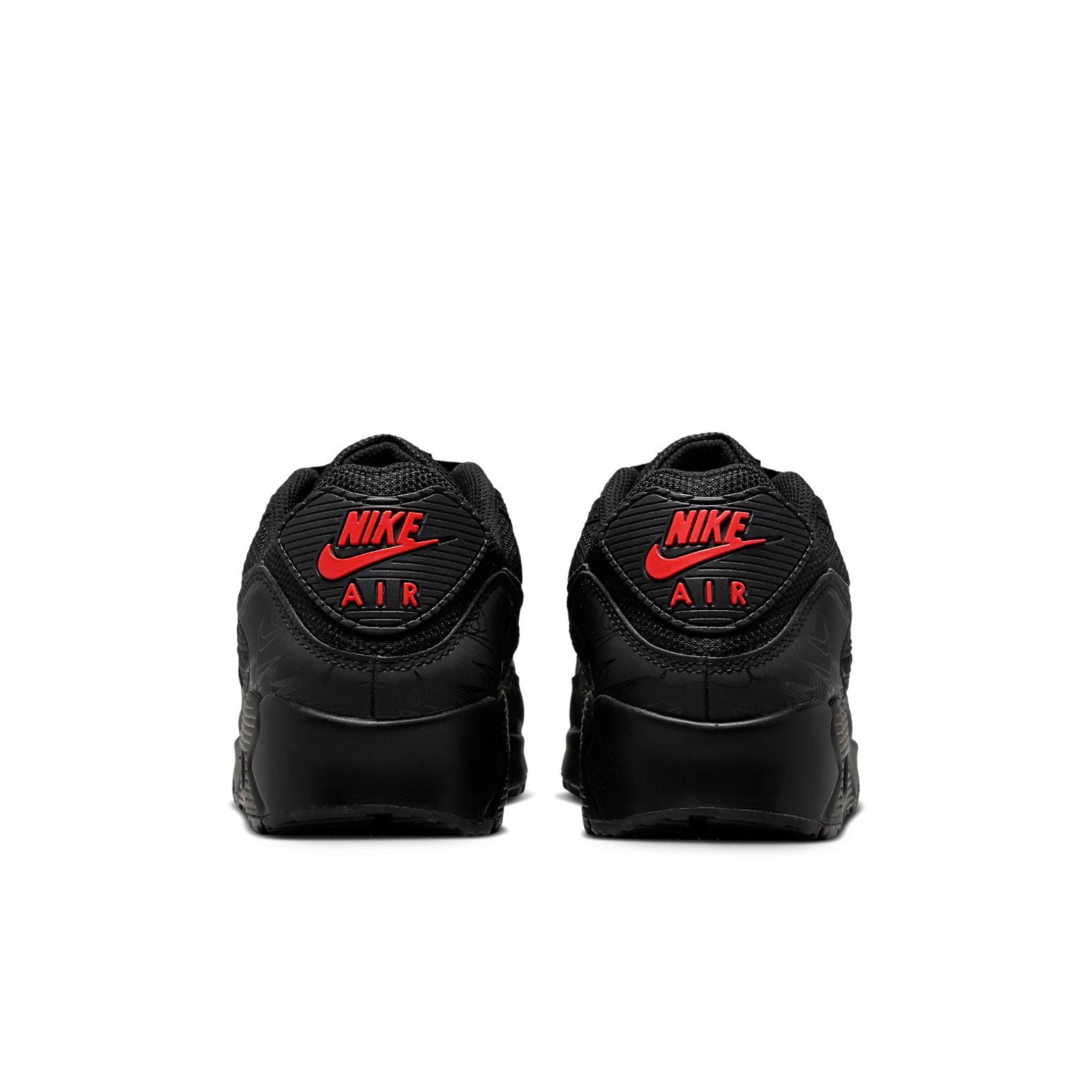 Nike Air Max 90 Black Red Reflective