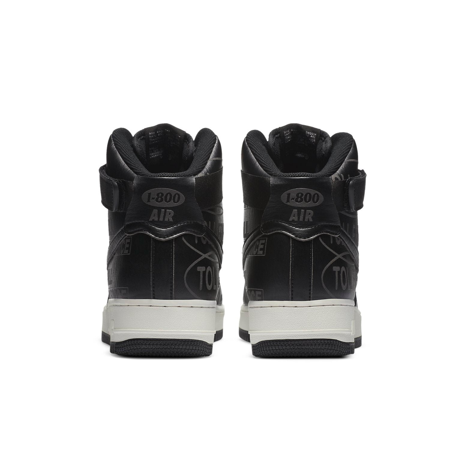 Nike Air Force 1 High 07 Premium Toll Free Pack Black