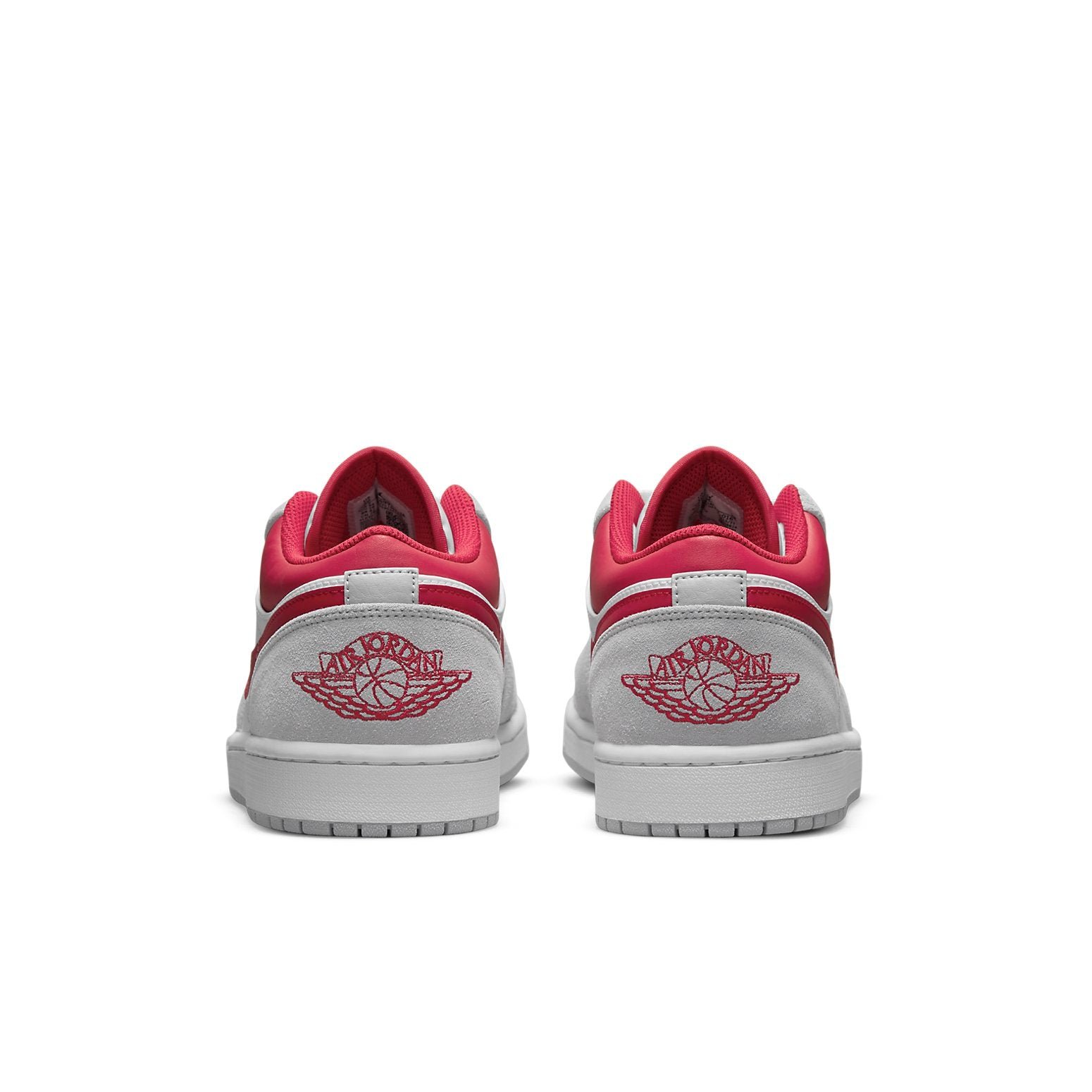 Air Jordan 1 Low SE Light Smoke Grey Gym Red