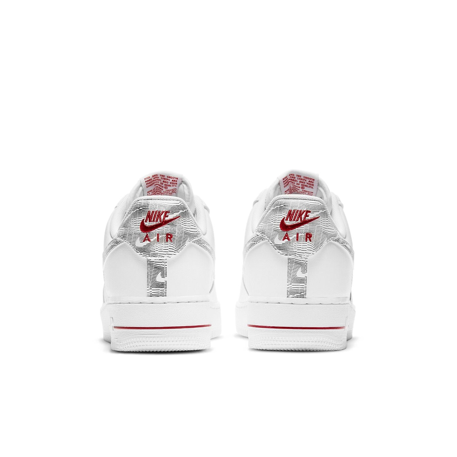 Nike Air Force 1 Low Topography Pack White University Red
