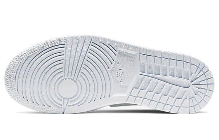 Air Jordan 1 Mid White Snakeskin