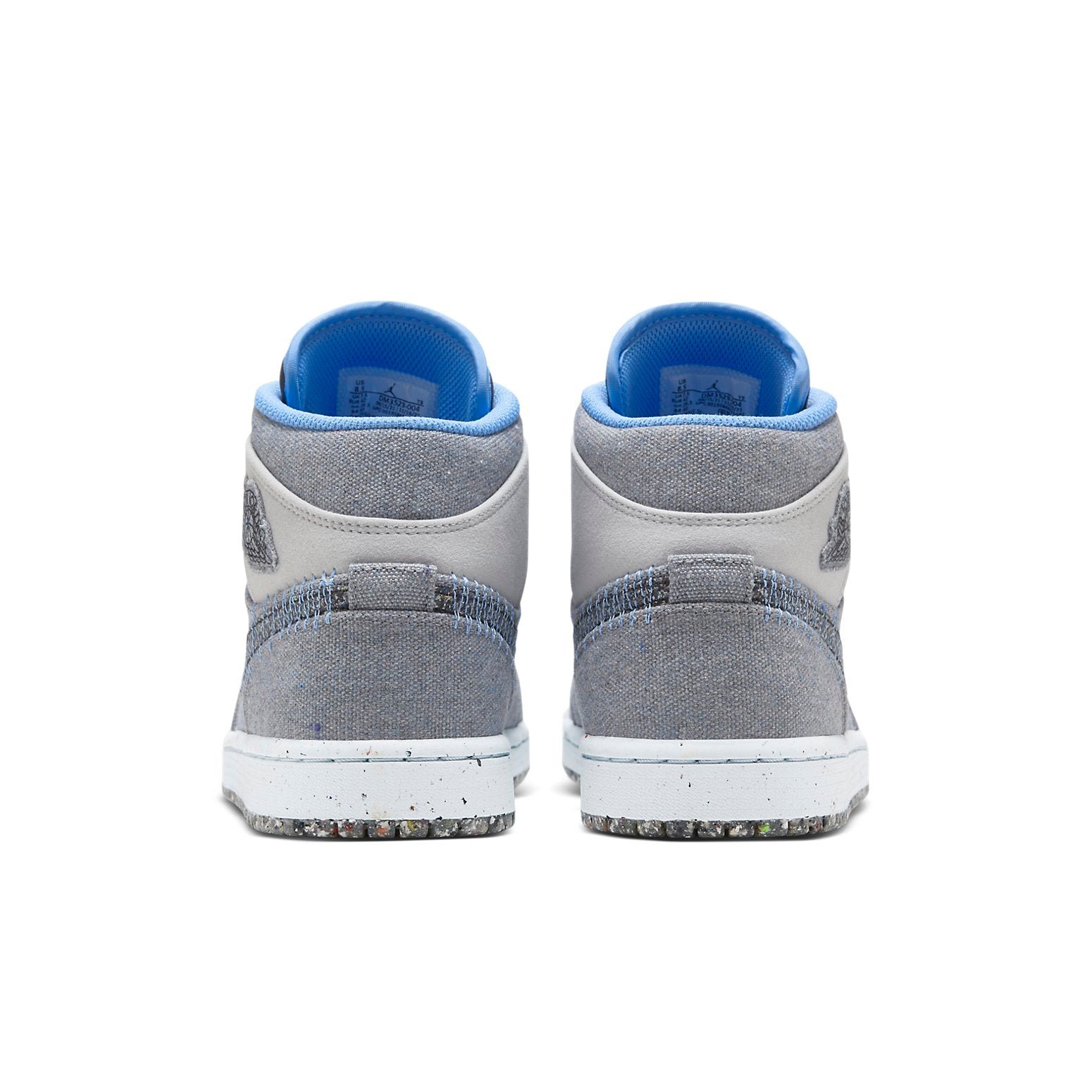 Air Jordan 1 Mid Crater Grey University Blue