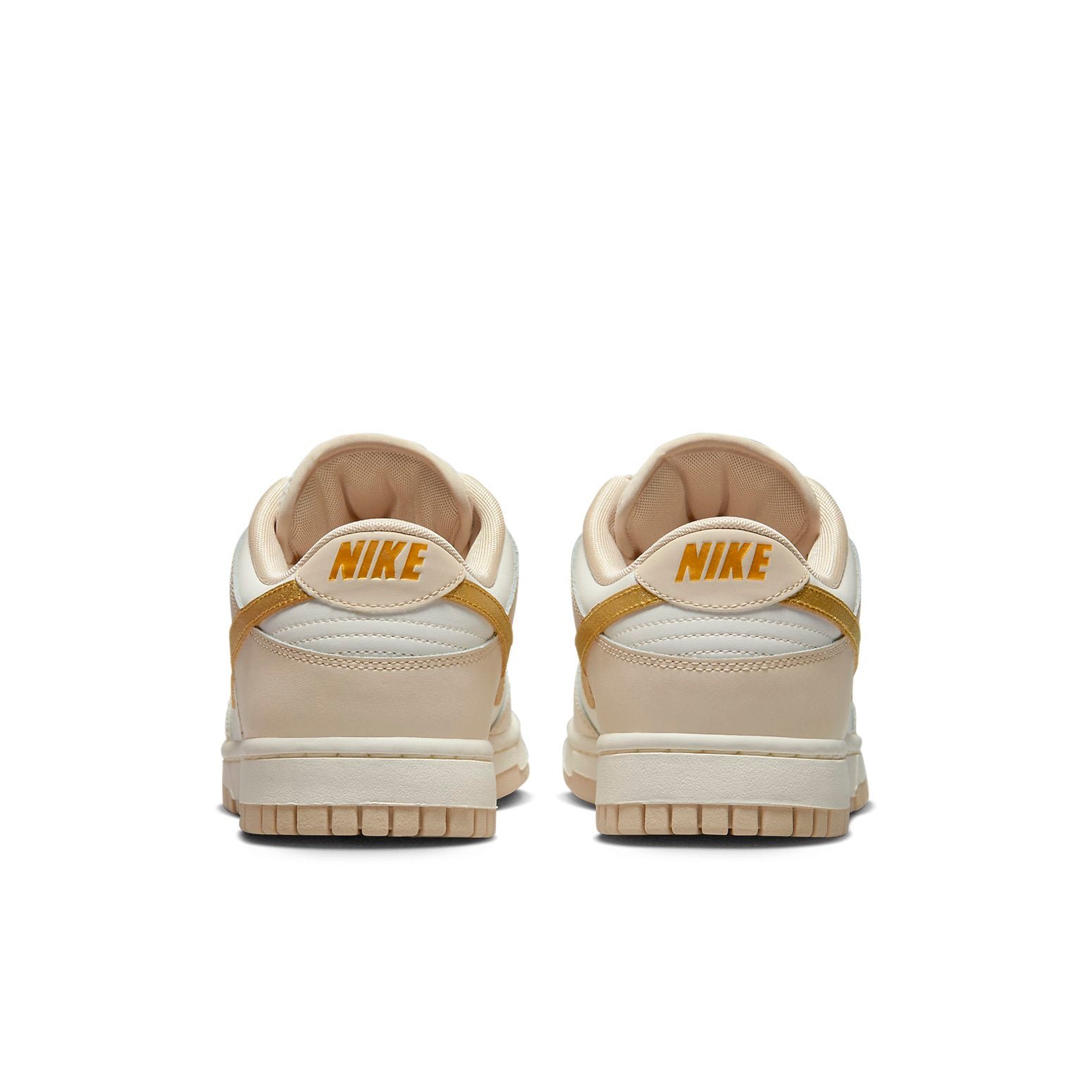 Nike Dunk Low Gold Swoosh