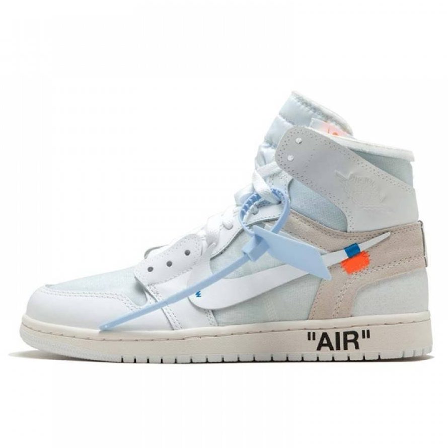 Off White x Air Jordan 1 Retro High OG  White