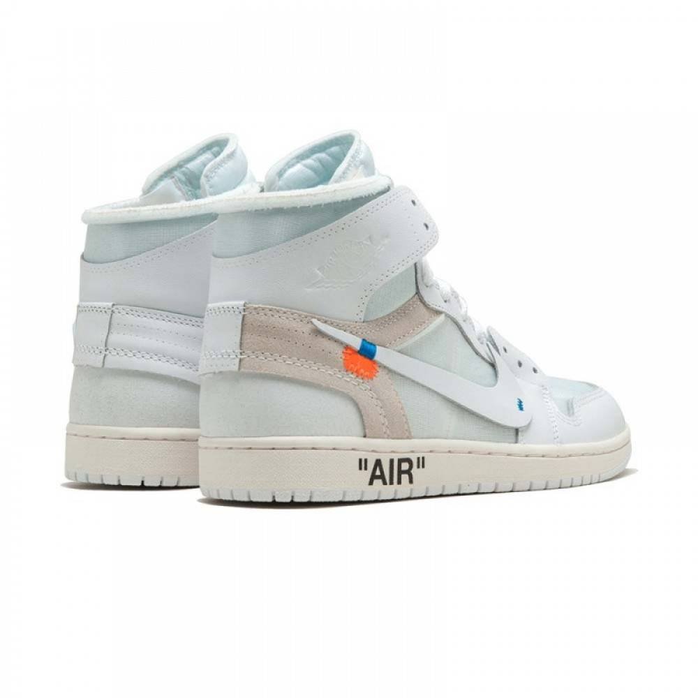 Off White x Air Jordan 1 Retro High OG  White
