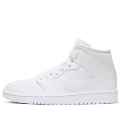 Air Jordan 1 Mid Triple White