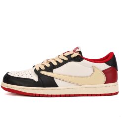 Air Jordan 1 Low x Travis Scott “Black Red”(Customized)