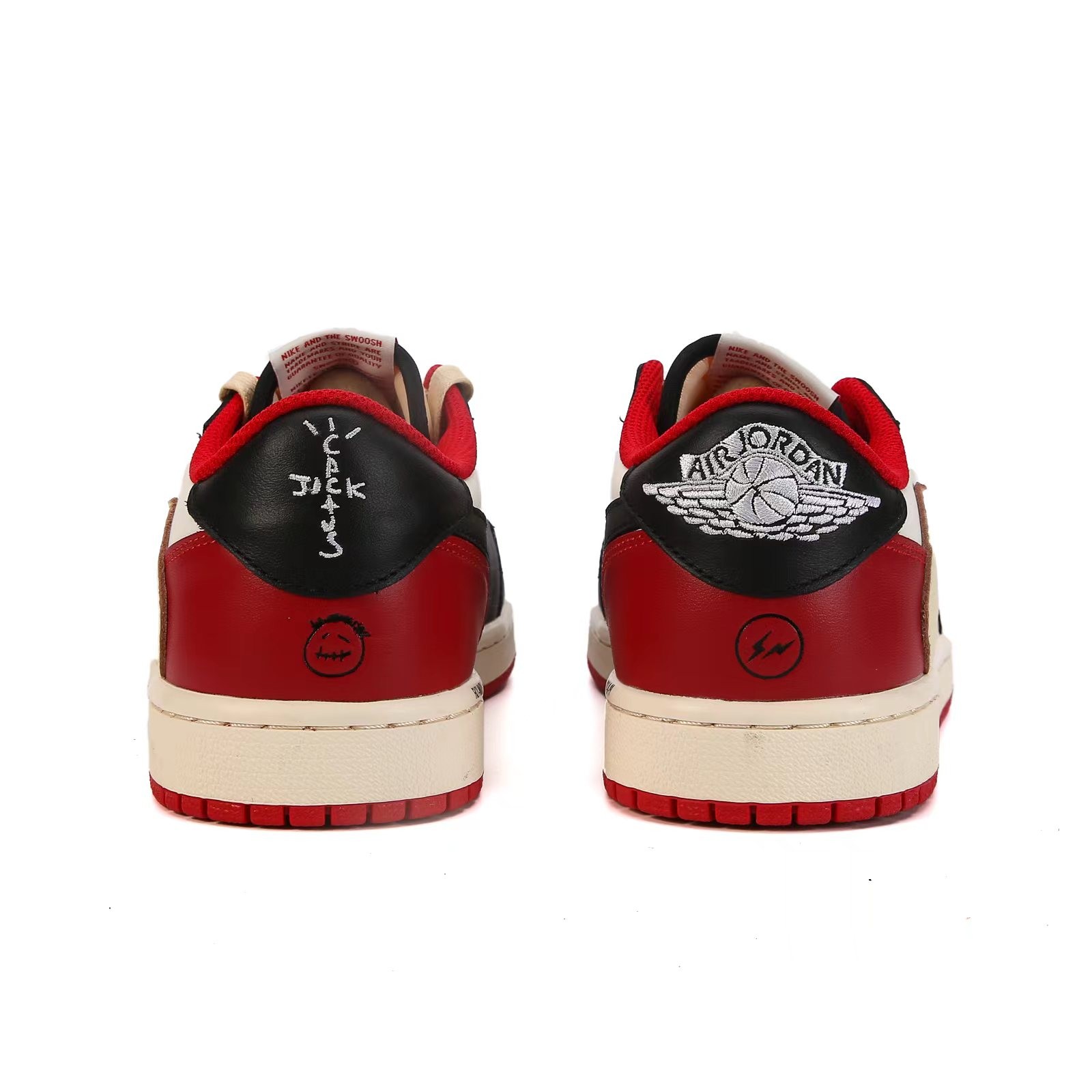 Air Jordan 1 Low x Travis Scott “Black Red”(Customized)