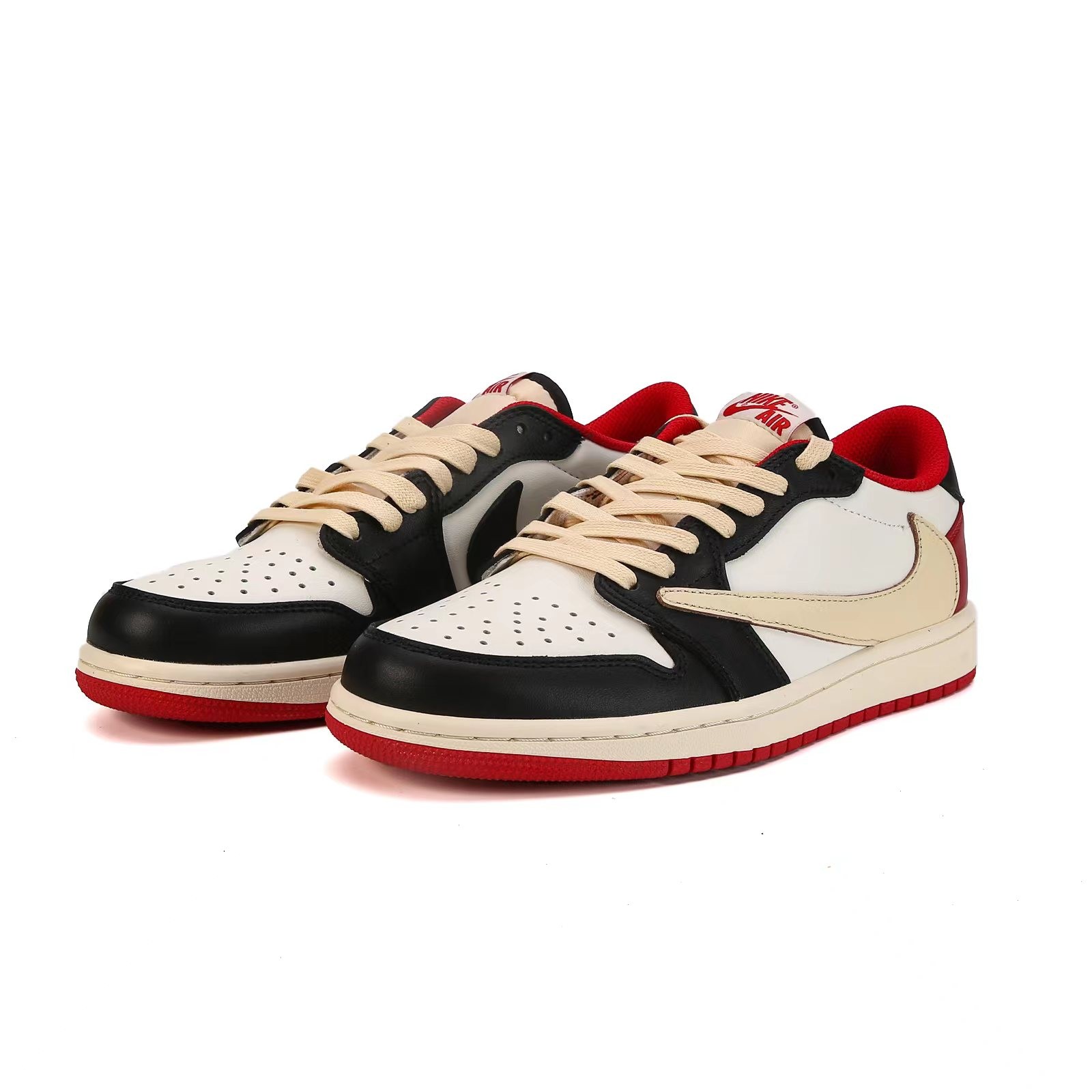 Air Jordan 1 Low x Travis Scott “Black Red”(Customized)