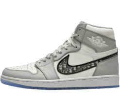 Dior x Air Jordan 1 High OG White Wolf Grey