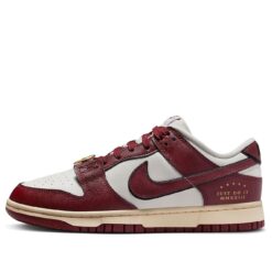 Nike Dunk Low SE Just Do It Sail Team Red