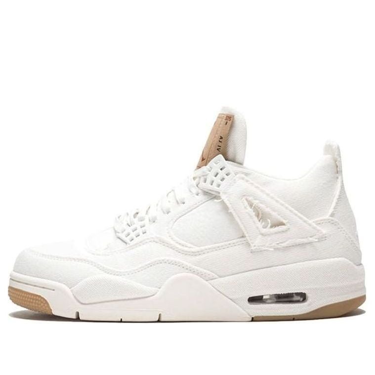 Levis x Air Jordan 4 Retro White Denim