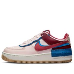 Nike Air Force 1 Low Shadow Light Soft Pink Team Red Blue