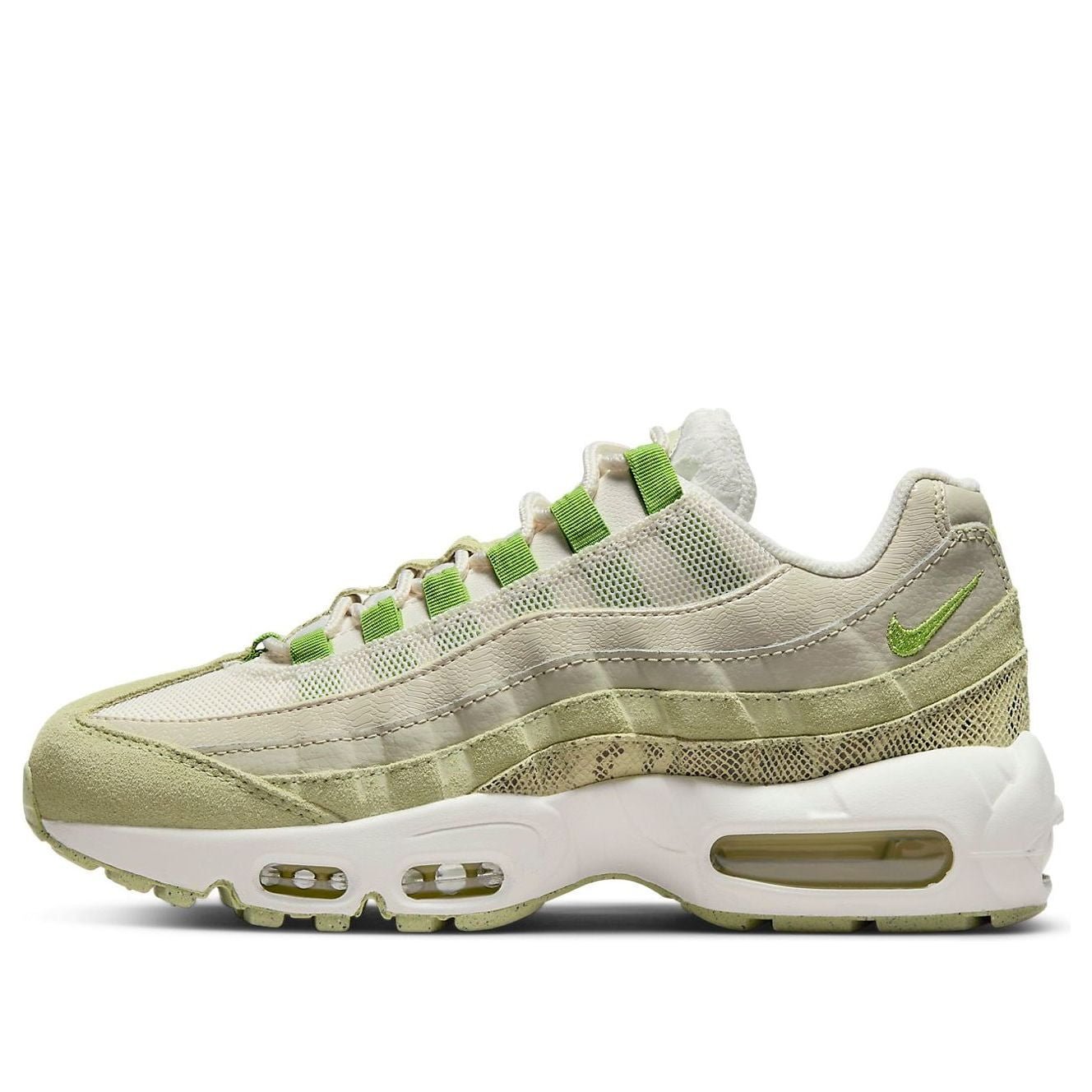 Nike Air Max 95 Green Snake LowTop Grey/Green