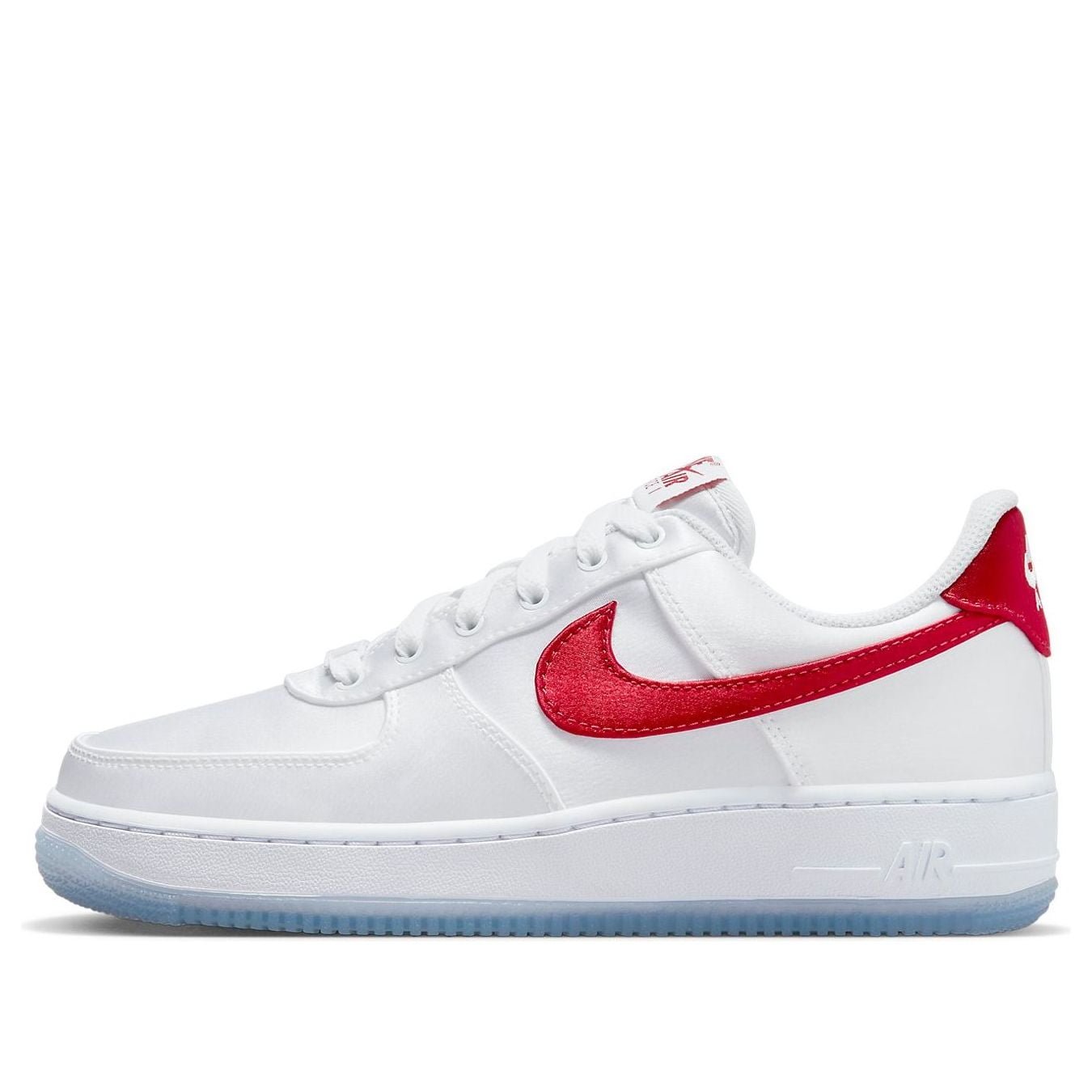 Nike Air Force 1 Low 07 Satin White Varsity Red