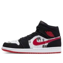 Air Jordan 1 Mid SE Newspaper Air Times