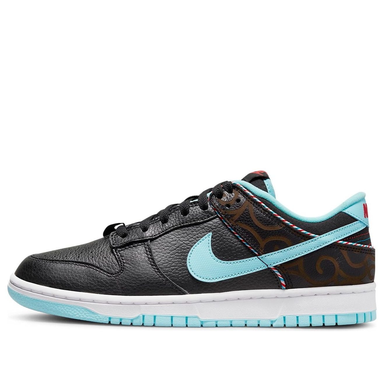 Nike Dunk Low SE Barber Shop Black