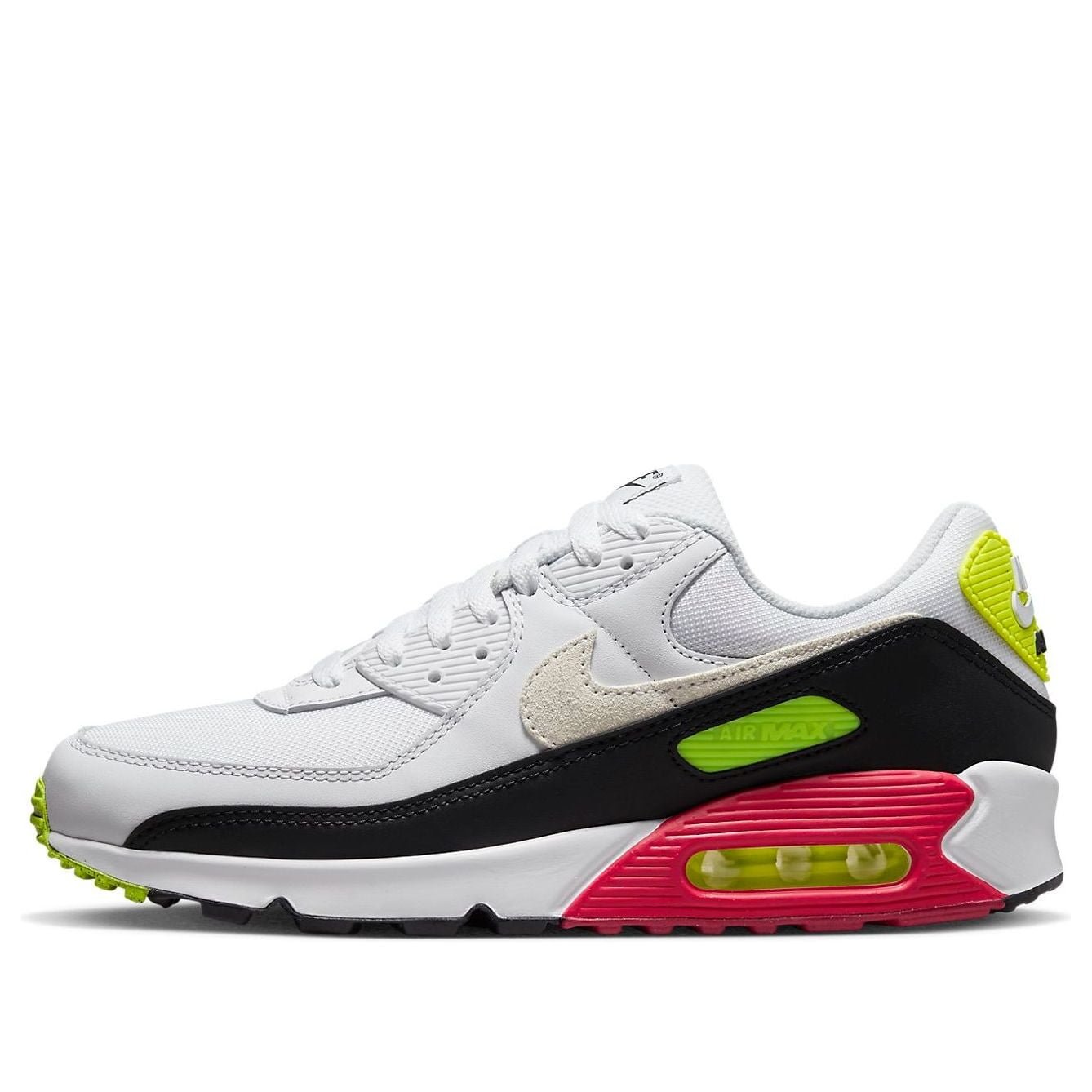 Nike Air Max 90 White Volt Rush Pink