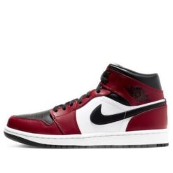Air Jordan 1 Mid Chicago Black Toe