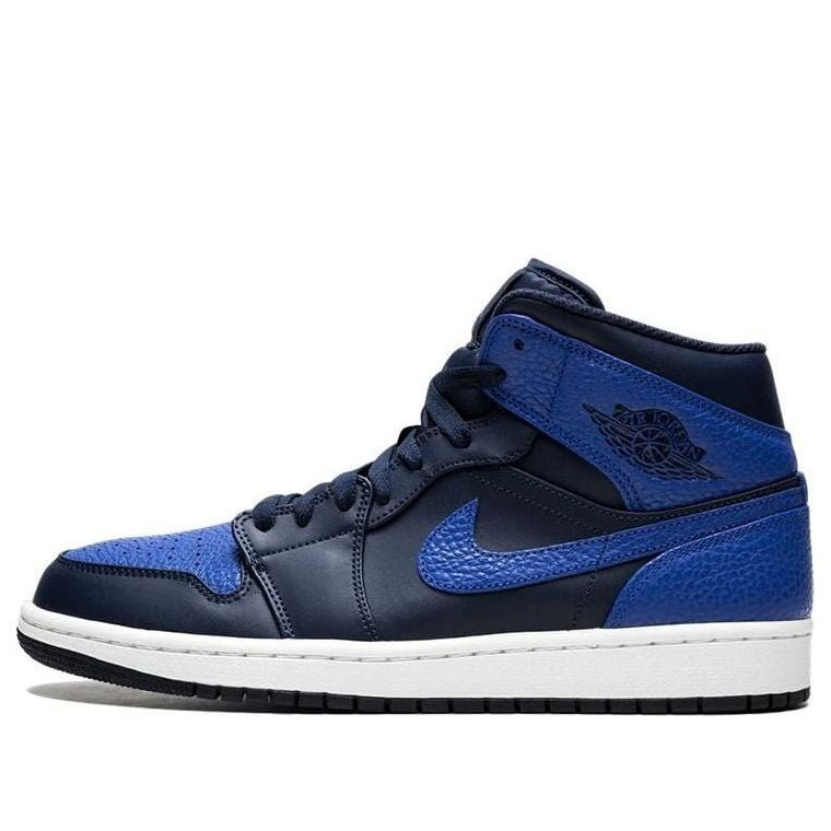 Air Jordan 1 Retro Mid Obsidian Royal