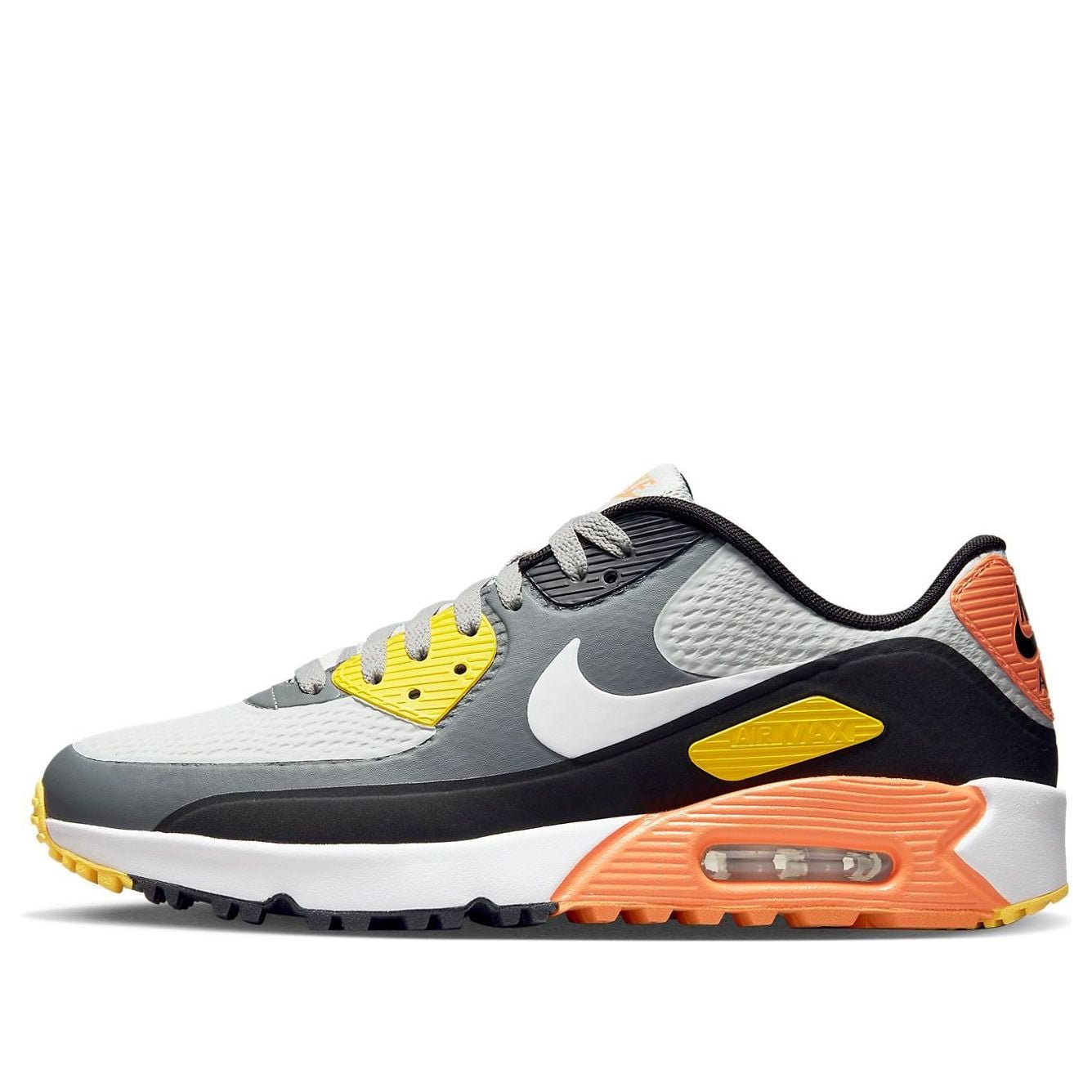 Nike Air Max 90 Golf Smoke Grey Black Orange