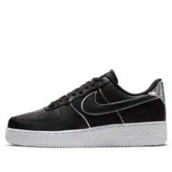 Nike Air Force 1 Low 07 LV8 Black Iridescent Outline