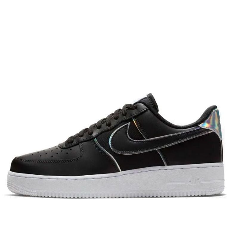 Nike Air Force 1 Low 07 LV8 Black Iridescent Outline