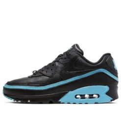 Nike Undefeated x Air Max 90 Black Blue Fury