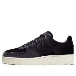 Nike Air Force 1 Low 07 Premium Black Velour