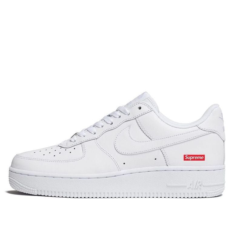 Nike Supreme x Air Force 1 Low Box Logo White