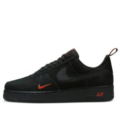 Nike Air Force 1 Low 07 LV8 MultiSwoosh Black Crimson