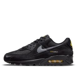 Nike Air Max 90 Reflective Swoosh Black Yellow Strike