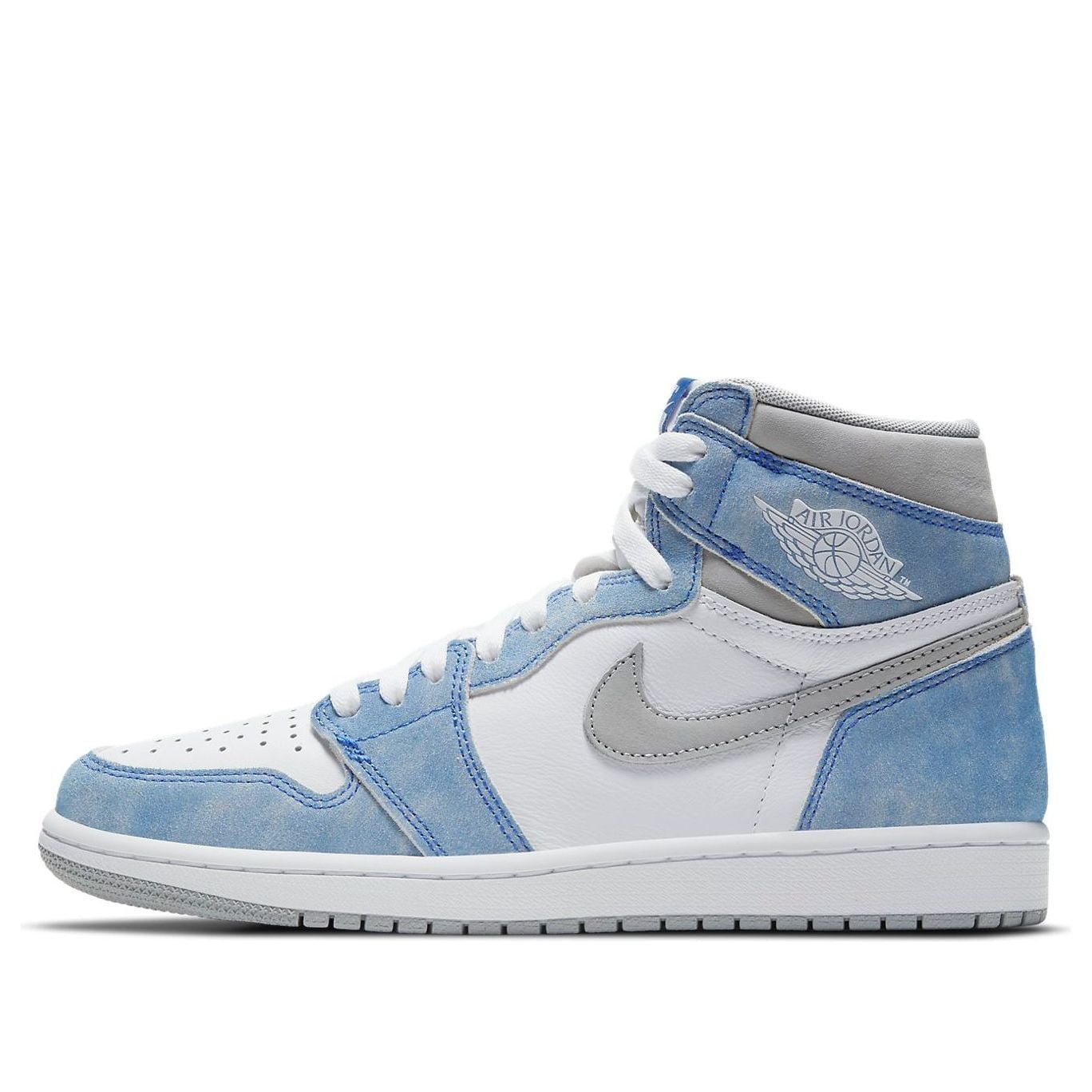 Air Jordan 1 Retro High OG Hyper Royal Light Smoke Grey