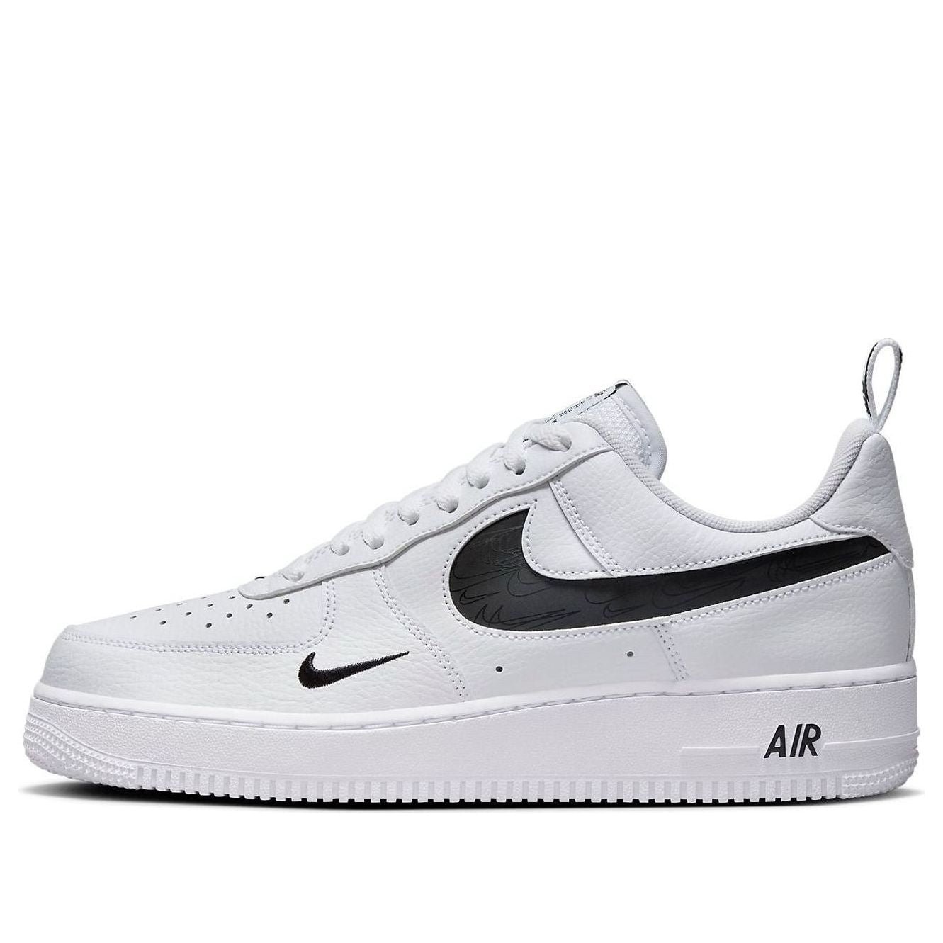 Nike Air Force 1 Low MultiEtch Swoosh White Black