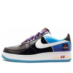 Nike Air Force 1 Low Playstation Black White Purple C1FT