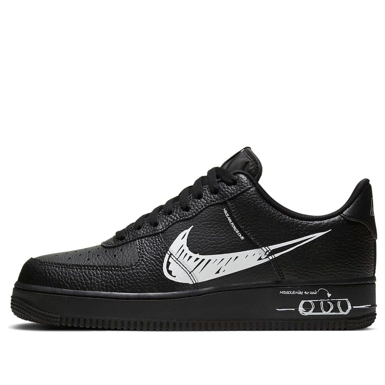 Nike Air Force 1 Low Sketch Black
