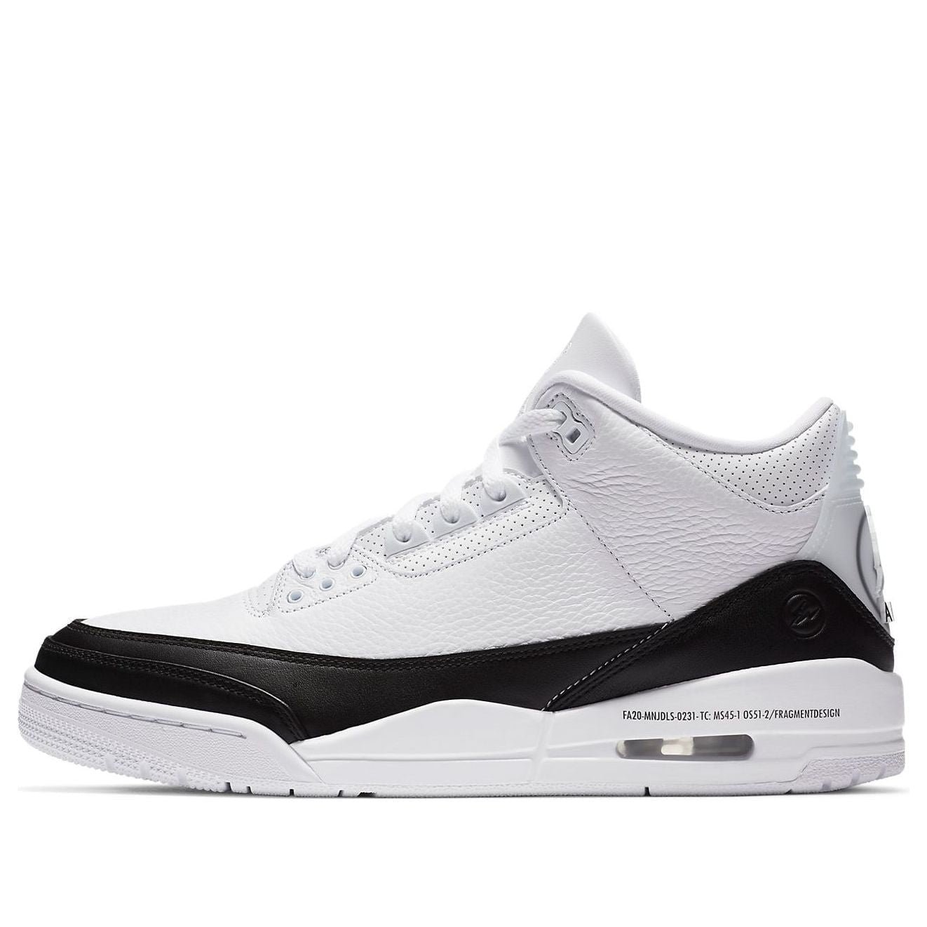 Fragment Design x Air Jordan 3 Retro SP White
