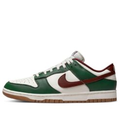 Nike Dunk Low Gorge Green Team Red