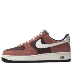 Nike Air Force 1 Low PRM Red Bark
