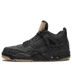 Levis x Air Jordan 4 Retro Black Denim